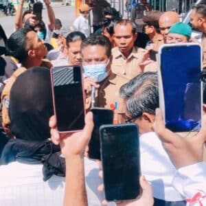 Temui Nakes Sukarela, Pernyataan Kepala Dikes Dituding Umbar Janji