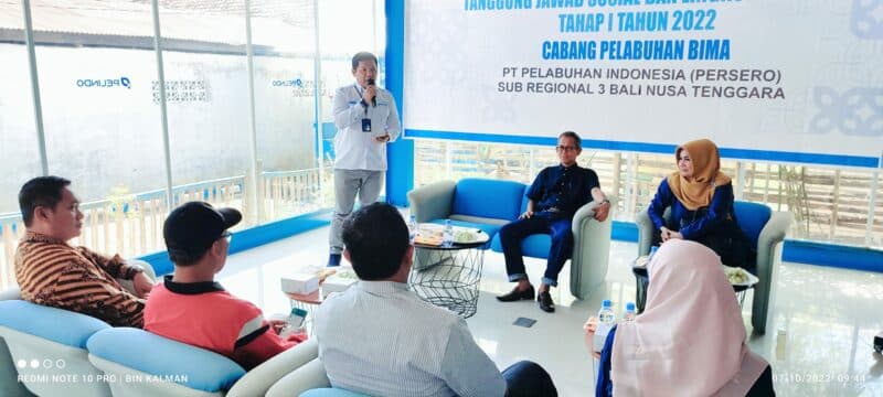 Pelabuhan Indonesia Persero Bima Salurkan TJSL Tahap I - Kabar Harian Bima