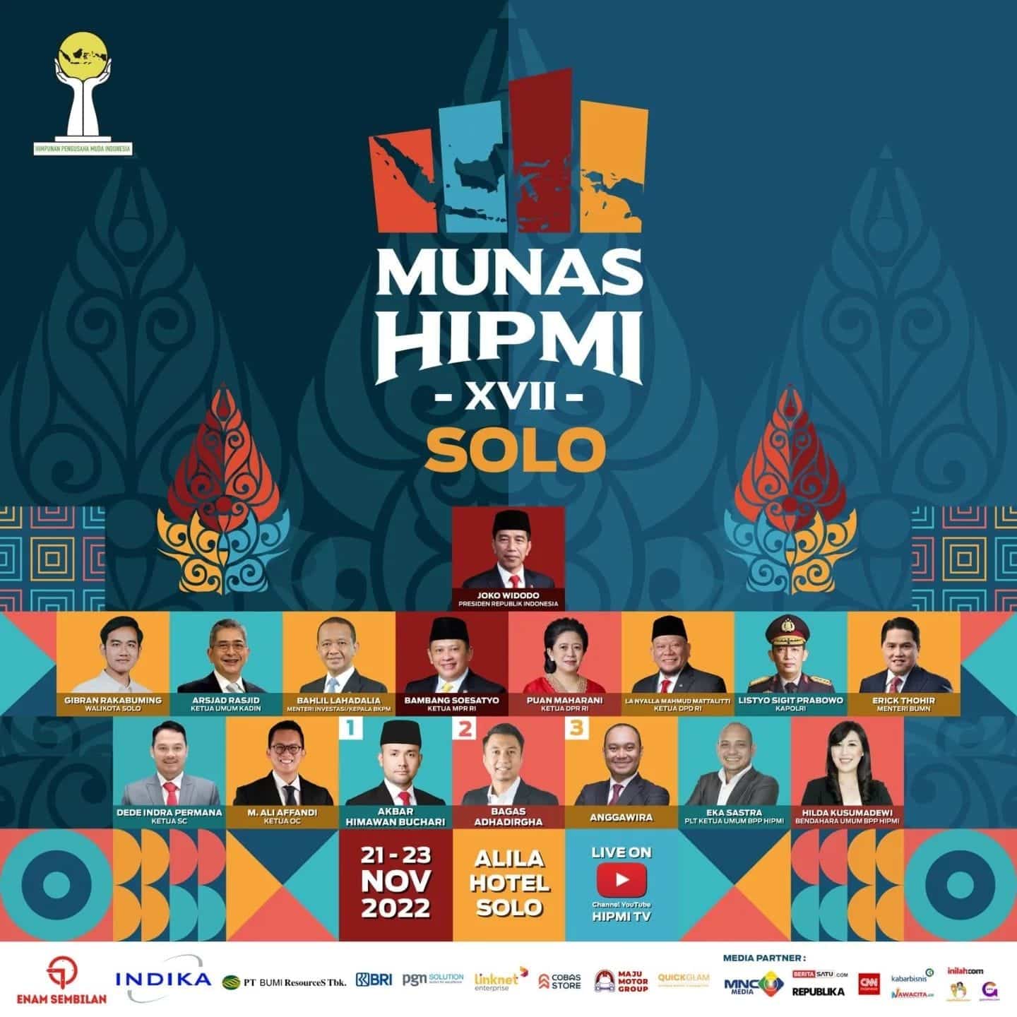 Munas HIPMI 2022, Ketua HIPMI Kota Bima dan Kabupaten Bima Perkuat Jejaring Bisnis - Kabar Harian Bima