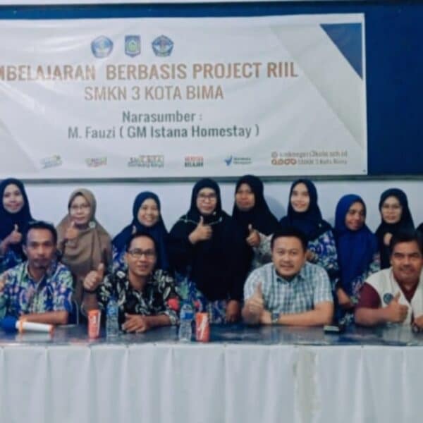 SMKN 3 Kota Bima Gelar Pembelajaran Berbasis Project Riil