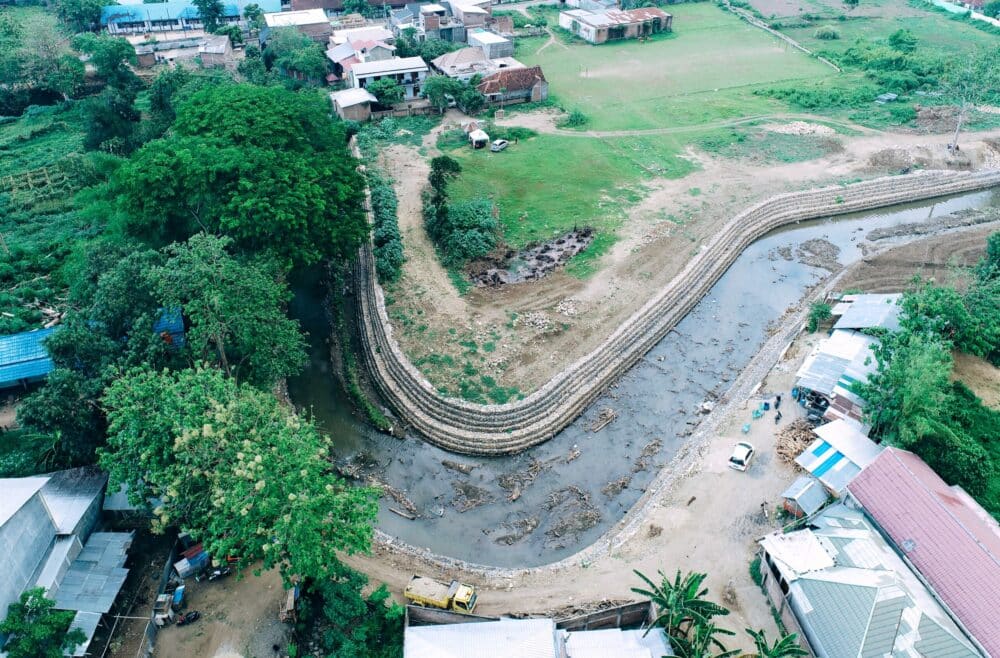 Progres Pekerjaan Rehabilitas dan Rekontruksi Bangunan Pengendalian Banjir di Bima Capai 75 Persen - Kabar Harian Bima