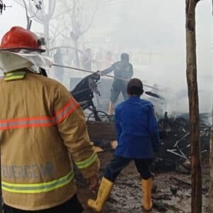 Kebakaran di Sambinae, 1 Unit Rumah Rata dengan Tanah - Kabar Harian Bima
