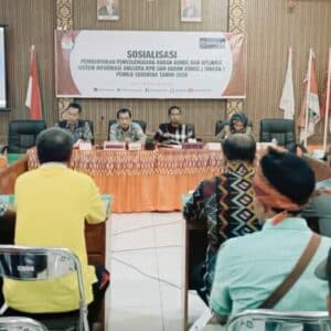 KPU Kabupaten Bima Sosialisasi Pembentukan Penyelenggara Badan Adhoc dan Aplikasi SIAKBA