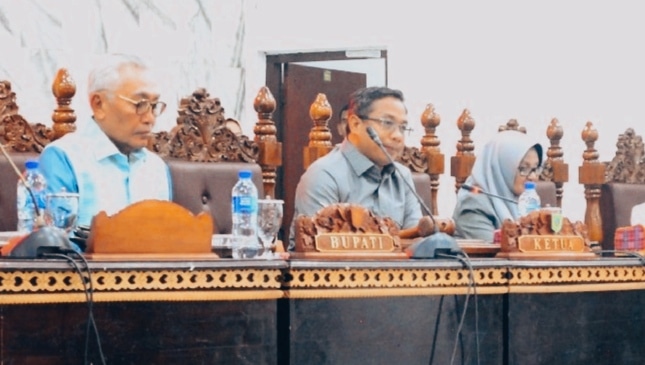 DPRD Kabupaten Bima Paripurna Penjelasan RAPBD Tahun 2023 - Kabar Harian Bima