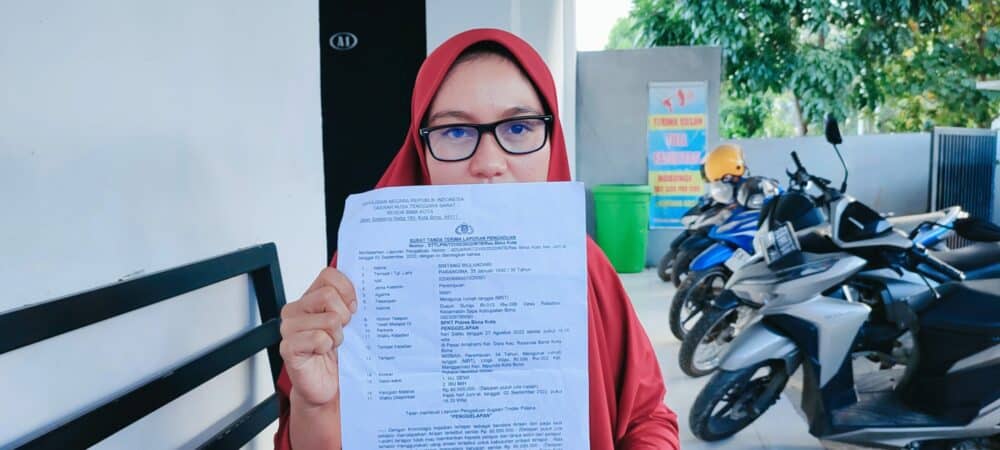 Ditipu Bendahara Arisan Ratusan Juta, Bintang Minta Polisi Tetapkan MB Jadi Tersangka - Kabar Harian Bima