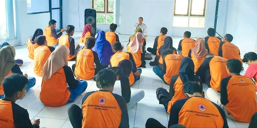 BPBD Kota Bima Gelar Pelatihan Relawan Penanggulangan Bencana Kelurahan Nitu - Kabar Harian Bima