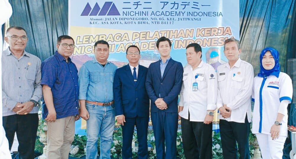 LPK Nichini Academy Indonesia Launching Program Magang ke Jepang, Wawali Bima Dukung Penuh - Kabar Harian Bima