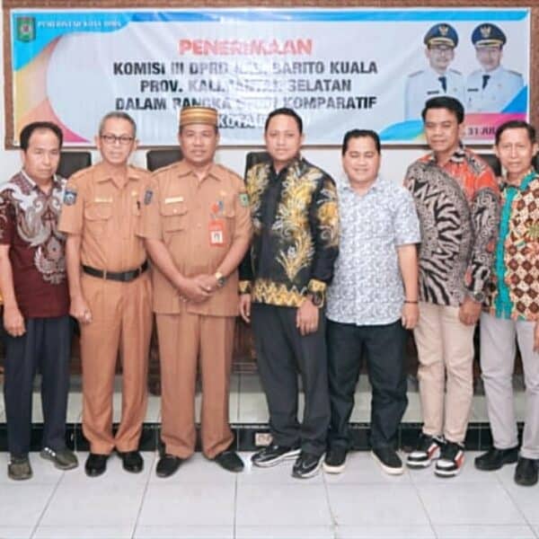 Komisi III DPRD Barito Kuala Studi Komperatif Layanan Perizinan OSS-RBA di Kota Bima