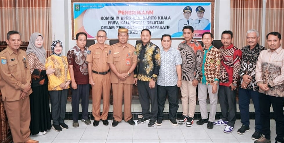 Komisi III DPRD Barito Kuala Studi Komperatif Layanan Perizinan OSS-RBA di Kota Bima - Kabar Harian Bima