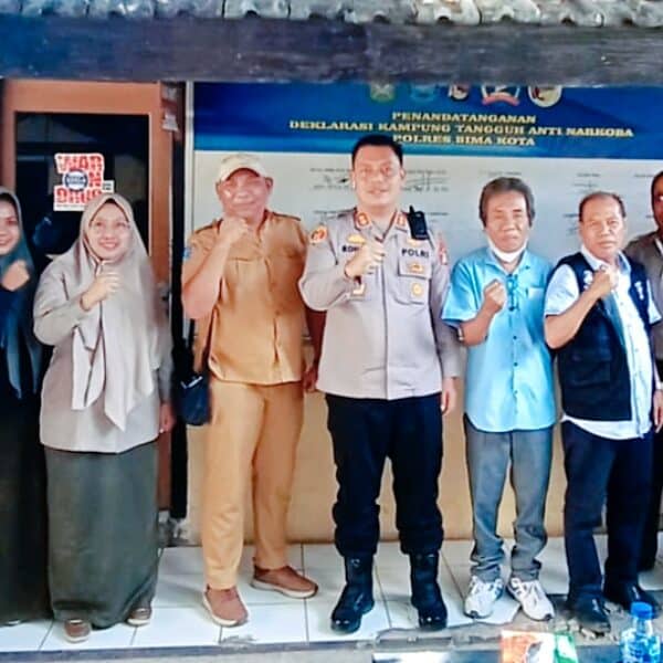 Kapolres Bima Kota Dukung Inisiatif FPRB Mbojo Matenggo dalam Pemanfaatan Air Hujan