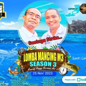 Meriahkan Hari Pahlawan, M3 Bima Gelar Lomba Mancing