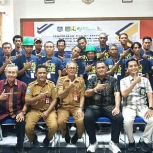 Asisten Buka Kegiatan Pembekalan dan Uji Sertifikasi Tukang Bangunan Umum