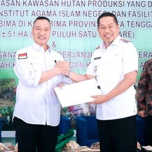 Pemkot Bima Resmi Kantongi SK Menteri LHK untuk Kampus IAIN Bima