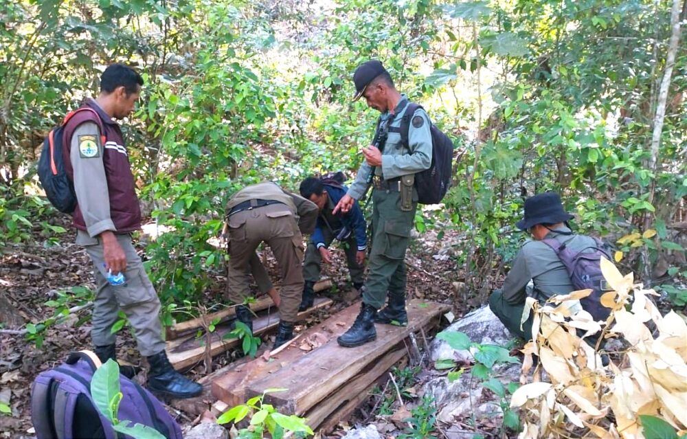 Tim Gabungan Operasi Pengamanan Hutan Kolaboratif di Wilayah Marowa - Kabar Harian Bima