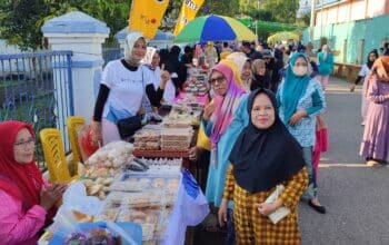 Meriah, Bazar Kuliner Pertama di Kelurahan Lewirato Berjalan Sukses - Kabar Harian Bima