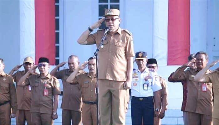 HM Rum Pimpin Apel Gabungan, Apresiasi Partisipasi Masyarakat Sukseskan Pemilu 2024