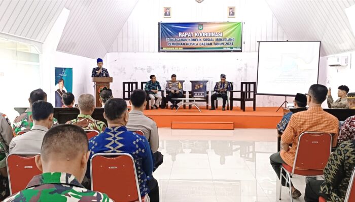 Bakesbangpol Kota Bima Helat Rakor, Kolaborasi Pihak Terkait untuk Keamanan Pilkada 2024