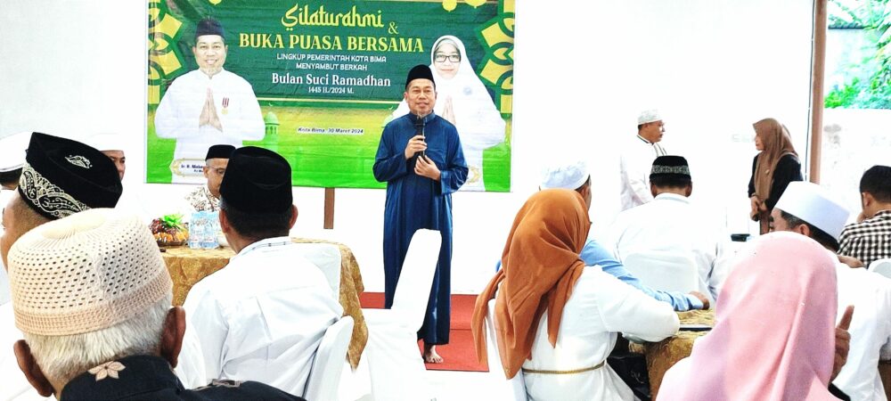 Pj Wali Kota Bima Gelar Bukber, Ajak Tingkatkan Kualitas Iman dan Amal Sholeh di Bulan Ramadan - Kabar Harian Bima