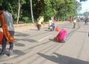 Pawai Rimpu Mantika Selesai, DLH Bersihkan Sampah Sepanjang Jalan - Kabar Harian Bima