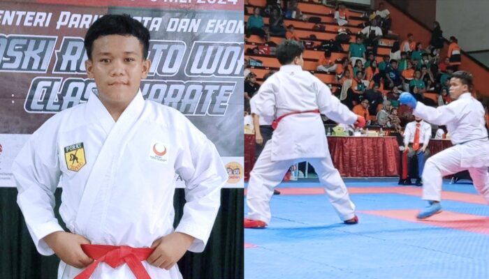 Alden, Atlet Karate ASKI Asal Kota Bima Tembus Final Kejuaraan Nasional