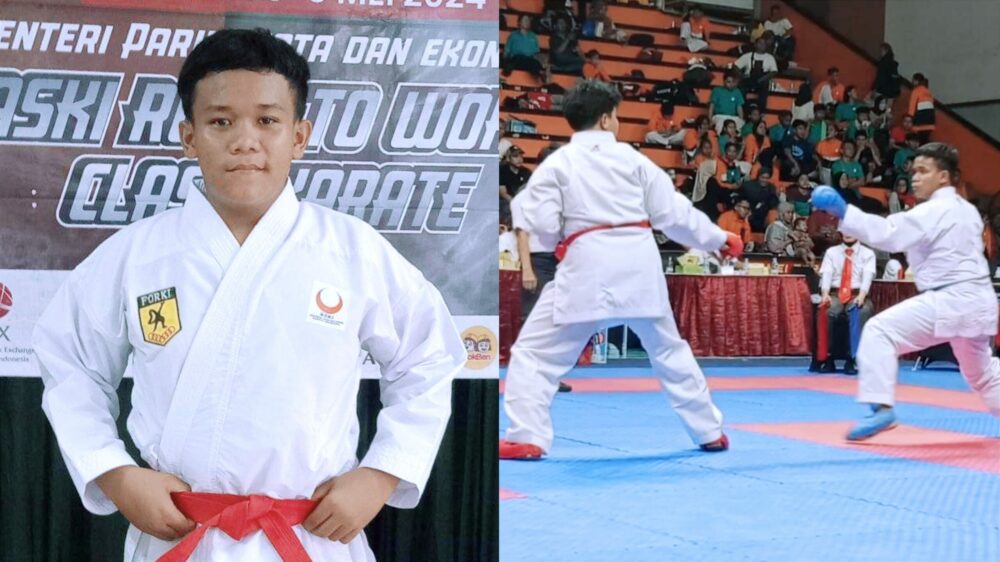 Alden, Atlet Karate ASKI Asal Kota Bima Tembus Final Kejuaraan Nasional - Kabar Harian Bima