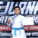Membanggakan, Alden Atlet Karate Kota Bima Sabet Medali Perak di Kejurnas ASKI Jakarta