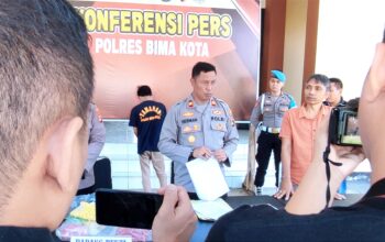 Polres Bima Kota Bongkar Kejahatan Oplos Gas Elpiji