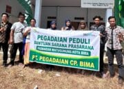 Kepedulian Sosial, PT Pegadaian Bima Salurkan CSR untuk Pura di Kelurahan Dara