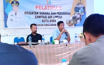 Cipta Karya PUPR Kota Bima Adakan Pelatihan Sarana dan Prasarana Sanitasi Air Limbah - Kabar Harian Bima