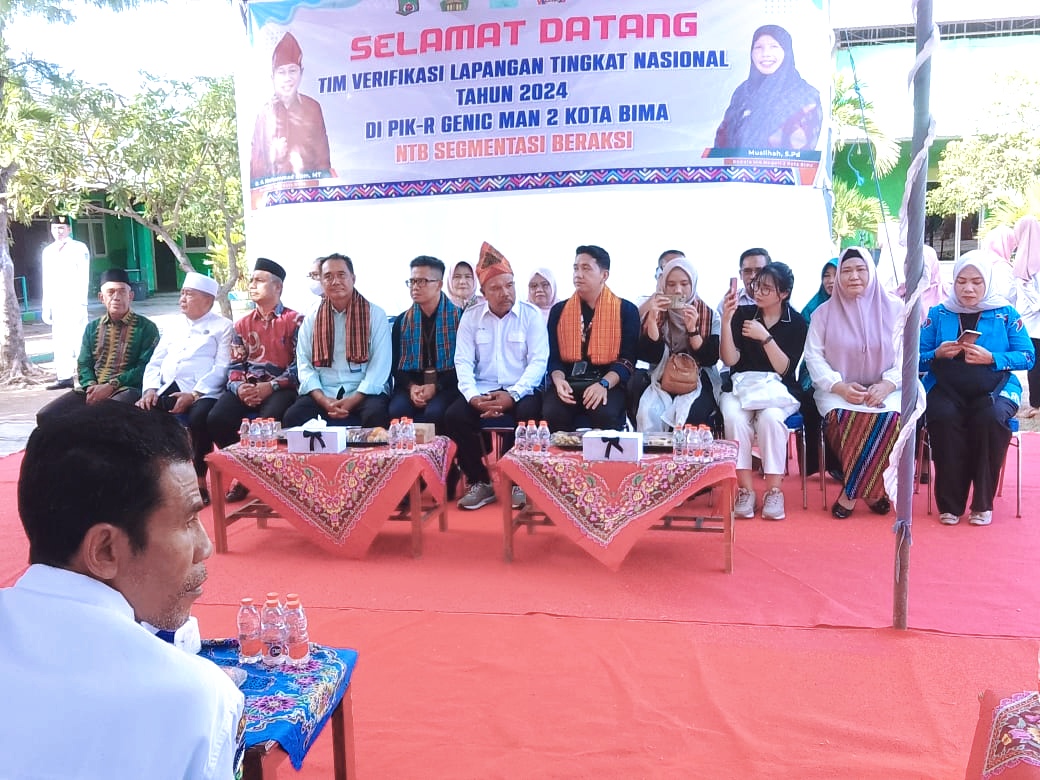 Lomba PIK-R Genic Tingkat Nasional, MAN 2 Kota Bima Dinilai Tim Pusat - Kabar Harian Bima