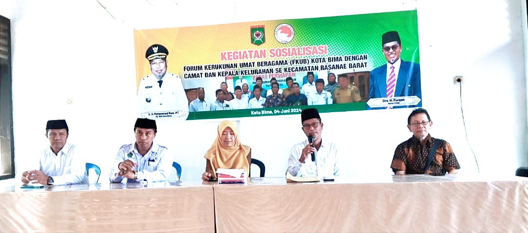 FKUB Kota Bima Sosialisasi Program Kerja di 3 Kecamatan - Kabar Harian Bima