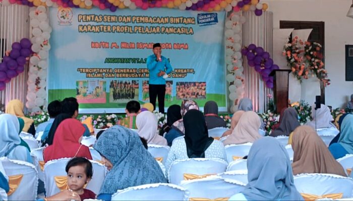 Perpisahan dengan 47 Siswa, KB TK M Hilir Ismail Perkenalkan Kebudayaan Daerah Lewat Pentas Seni