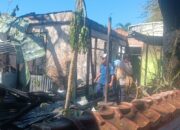 Rumah Purnawirawan Polri di Rabangodu Utara Terbakar