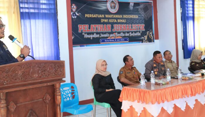 PWI Kota Bima Adakan Pelatihan Jurnalistik, Upaya Mewujudkan Jurnalis Beretika dan Berkualitas