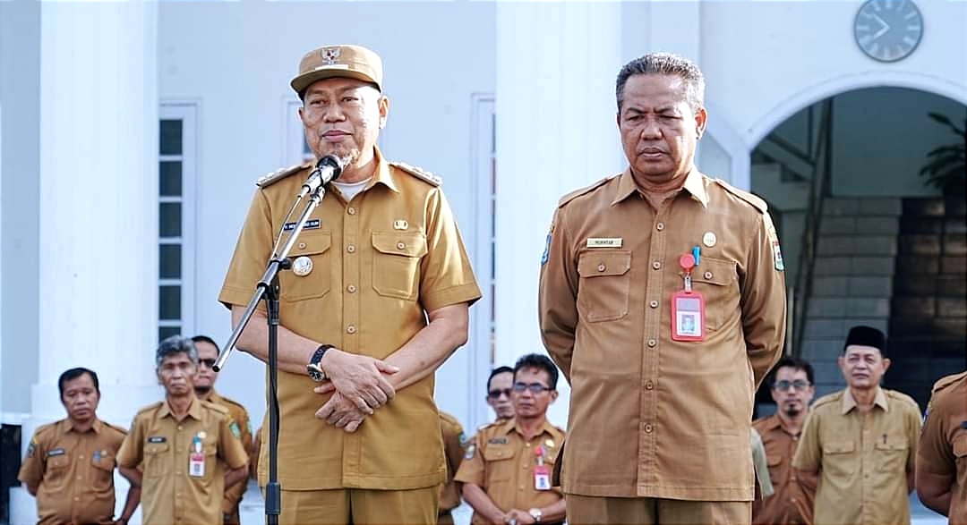 Pamit Saat Apel Gabungan, HM Rum Harap Kota Bima Lebih Baik di Masa Depan - Kabar Harian Bima