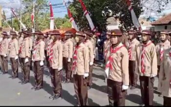 Kwarcab Pramuka Kota Bima Gelar Lomba Gerak Jalan Indah, 272 Regu Berpartisipasi - Kabar Harian Bima