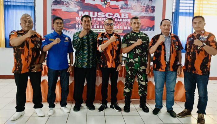 Muscab Pemuda Pancasila Kota Bima dan Kabupaten Bima, Haris dan Buyung Terpilih Secara Aklamasi