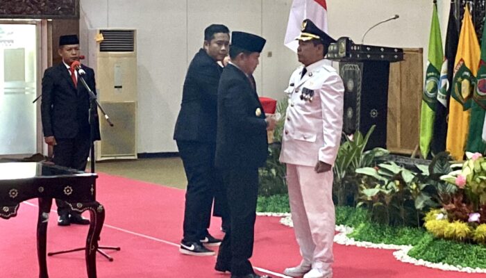 Pj Gubernur NTB Resmi Melantik Mukhtar Landa Jadi Pj Wali Kota Bima