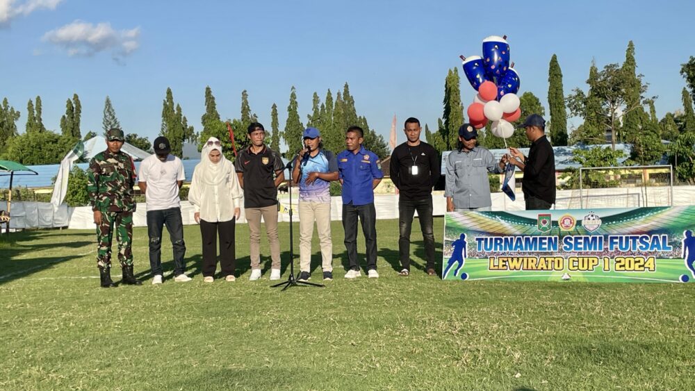 Turnamen Semi Futsal Lewirato Cup I Resmi Dibuka, 96 Klub Siap Berlaga - Kabar Harian Bima