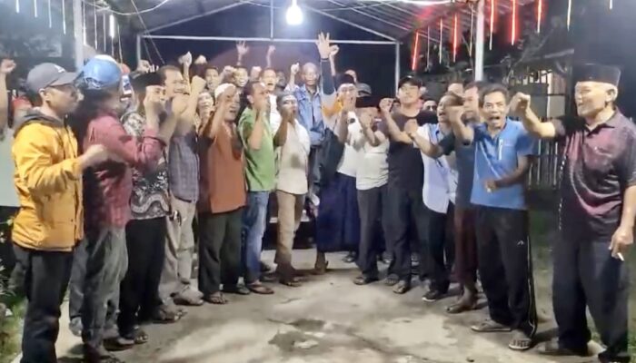 Gas Full, Warga Penatoi Bersatu Dukung dan Menangkan Man-Feri