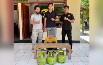 Curi Gas LPG Saat Pemilik Salat Jumat, Dua Remaja di Sape Dibekuk - Kabar Harian Bima