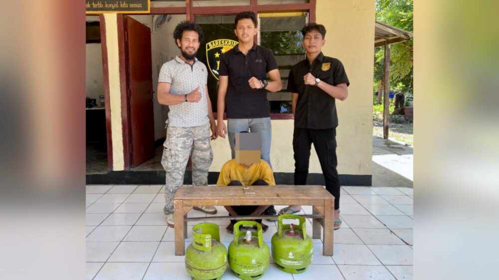 Curi Gas LPG Saat Pemilik Salat Jumat, Dua Remaja di Sape Dibekuk - Kabar Harian Bima