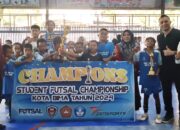 Turnamen Futsal Pelajar Sukses, SDN 01, SMPN 13, dan MAN 1 Kota Bima Raih Gelar Juara - Kabar Harian Bima