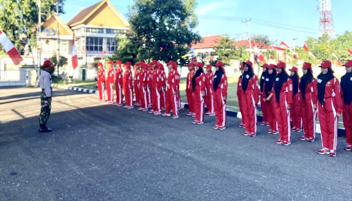 Persiapan 100 Persen, Paskibraka Kota Bima Siap Kibarkan Bendera di HUT ke-79 RI