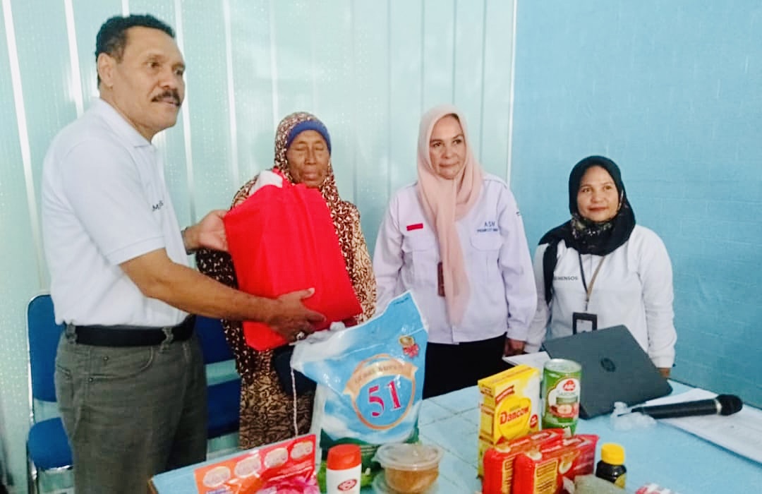 Dinsos Kota Bima Salurkan Bantuan Nutrisi dan Alat Bantu Disabilitas - Kabar Harian Bima