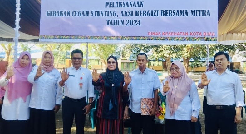 Dikes dan DPPKB Kota Bima Galakkan Aksi Gizi Bersama Cegah Stunting - Kabar Harian Bima