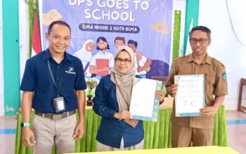 Literasi Statistik Goes to School, SMAN 2 Kota Bima Teken MoU dengan BPS - Kabar Harian Bima