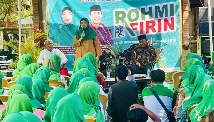 Rohmi-Firin Silahturahmi di Kota Bima, Siap Wujudkan NTB Maju dan Berdaya Saing