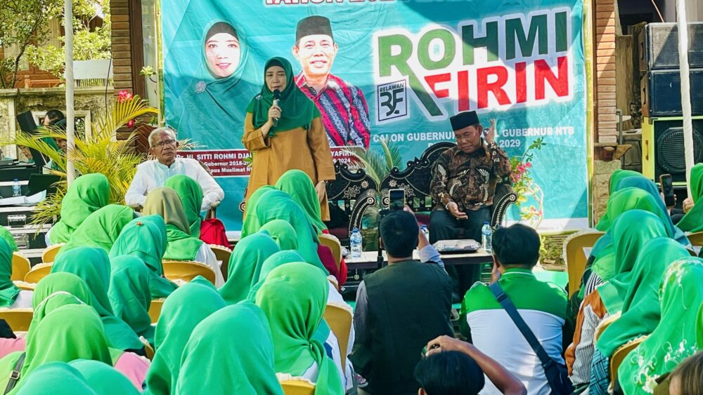 Rohmi-Firin Silahturahmi di Kota Bima, Siap Wujudkan NTB Maju dan Berdaya Saing - Kabar Harian Bima