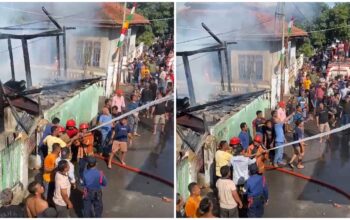 Rumah di Penaraga Hangus Terbakar, Beruntung tak Ada Korban Jiwa - Kabar Harian Bima